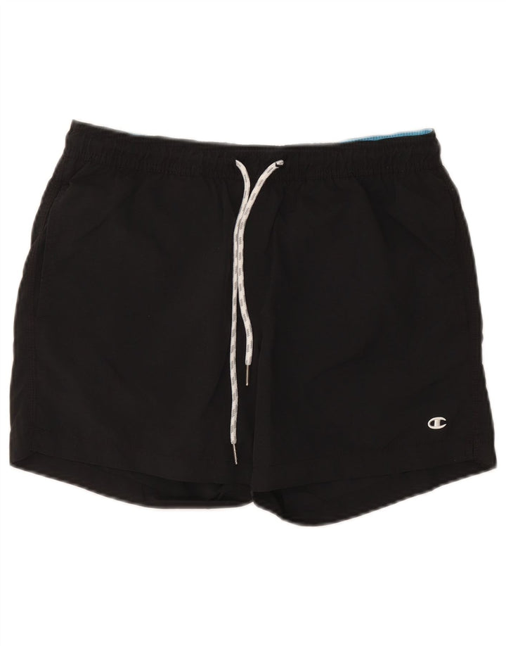 Shorts de natação masculino Champion pequeno preto