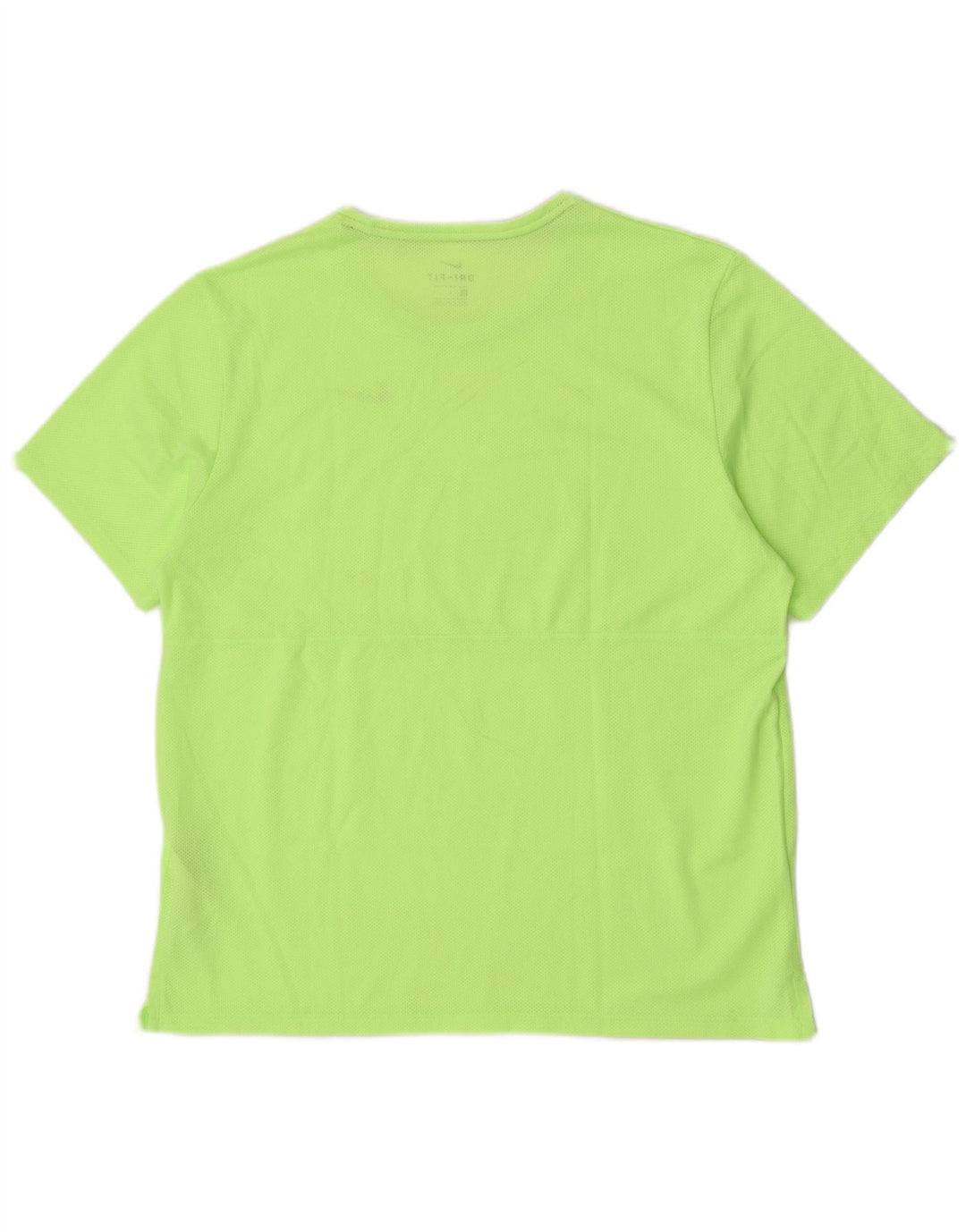 Camiseta Nike Masculina Dri Fit Running Top Grande Poliéster Verde