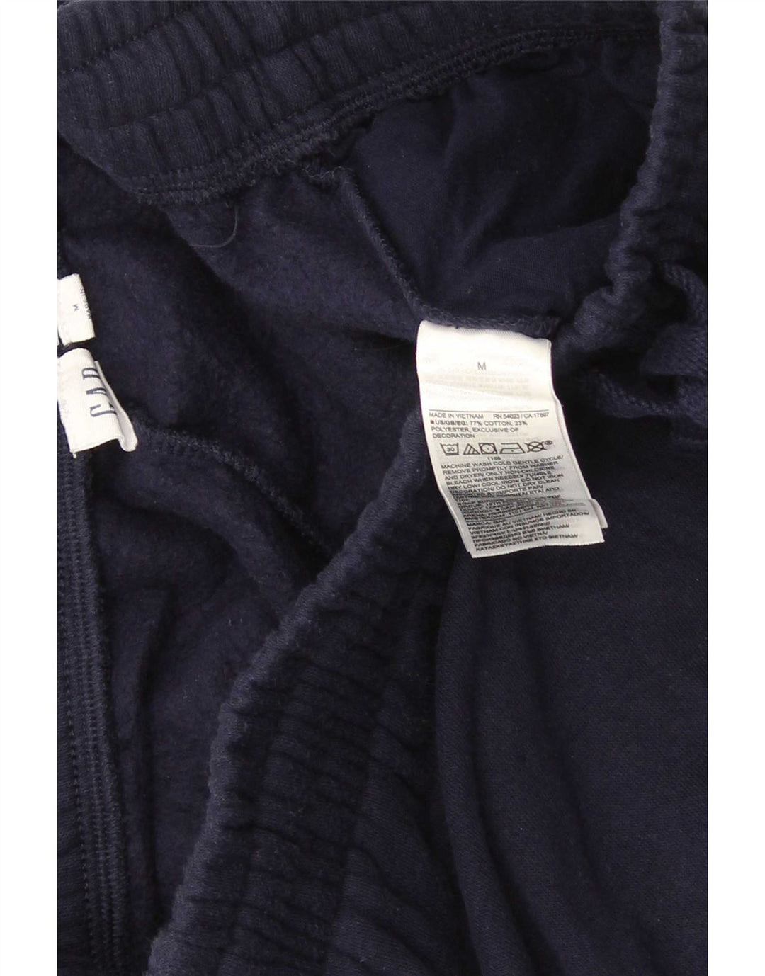 Calça esportiva masculina Gap Crop Joggers médio algodão azul marinho