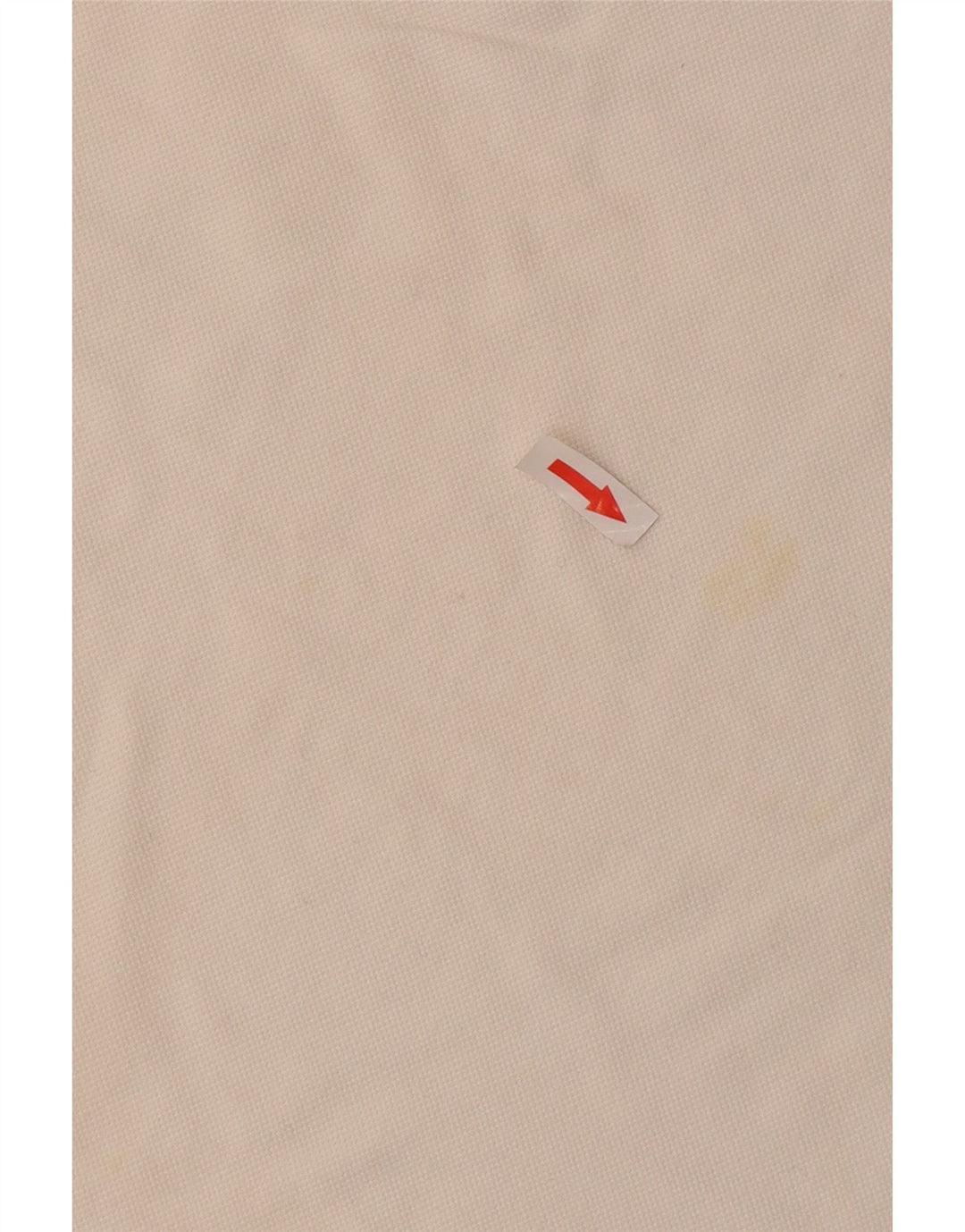 Camisa polo masculina Fred Perry 13-14 anos algodão branco