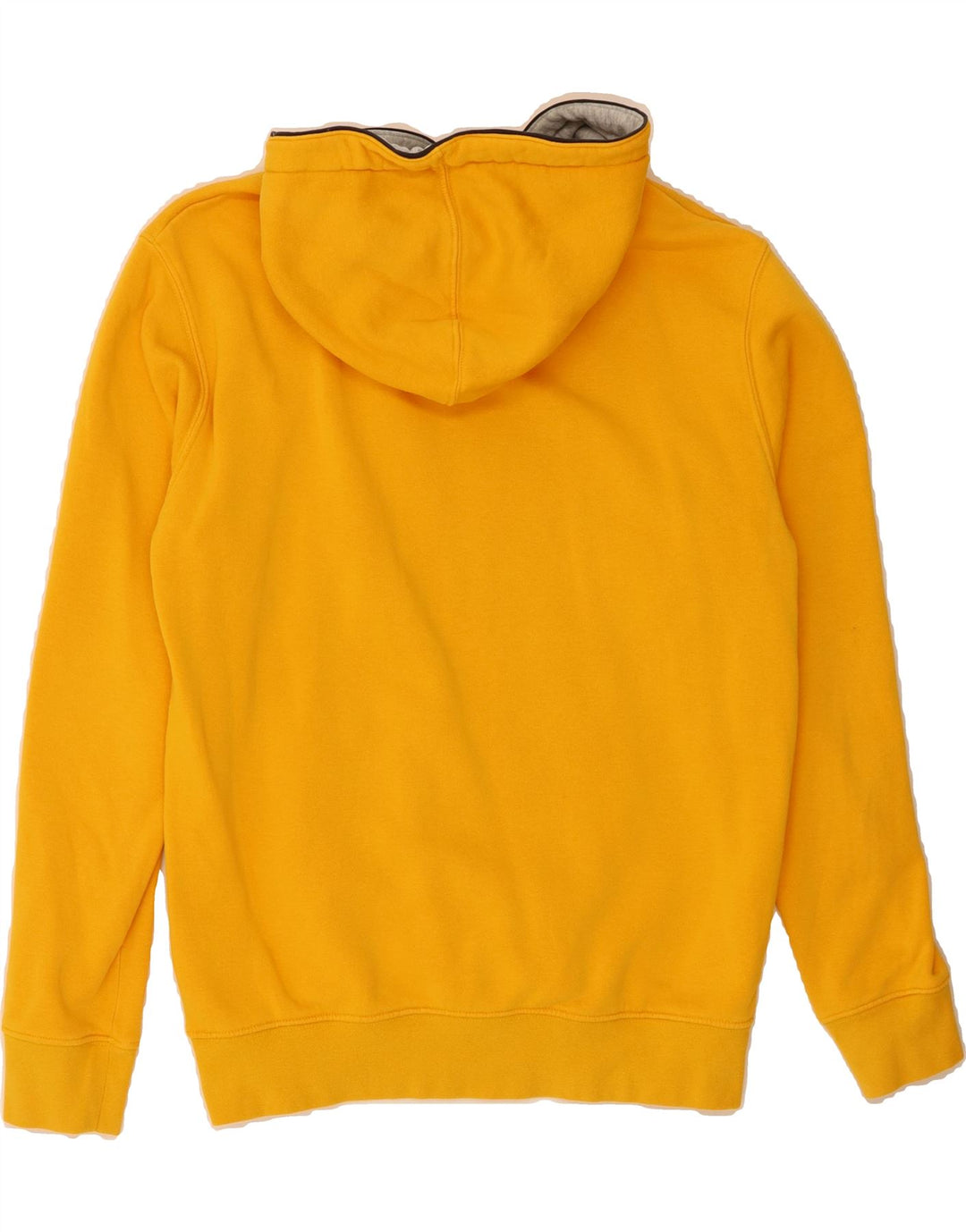 ELLESSE Mens Graphic Hoodie Jumper Large Yellow Cotton Vintage Ellesse and Second-Hand Ellesse from Messina Hembry 