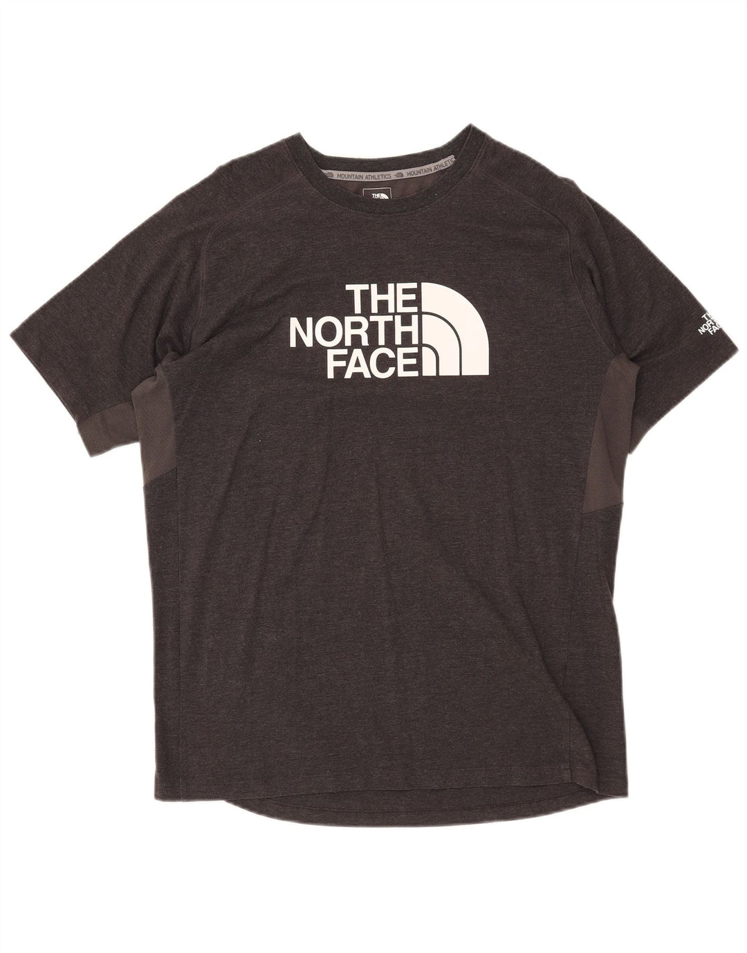 Camiseta gráfica masculina The North Face grande cinza