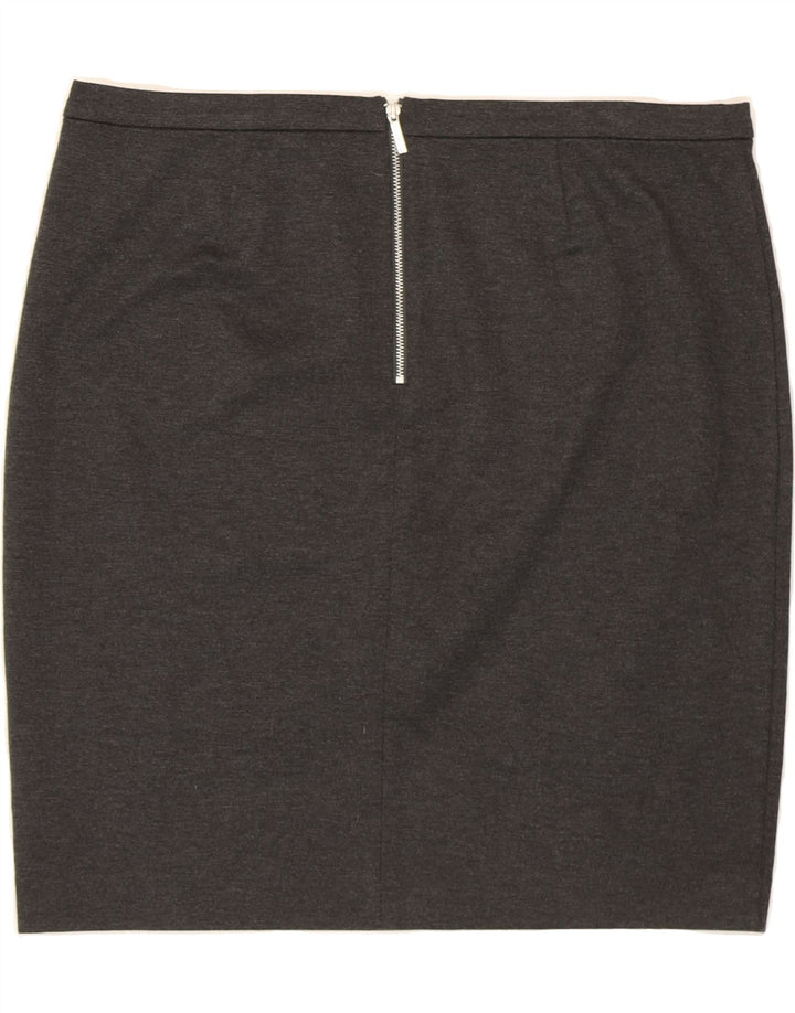 MICHAEL KORS Womens Pencil Skirt US 12 Large W34 Grey Vintage Michael Kors and Second-Hand Michael Kors from Messina Hembry 