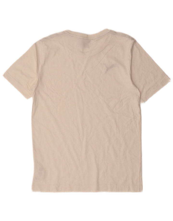 Camiseta masculina PUMA Top pequeno algodão branco