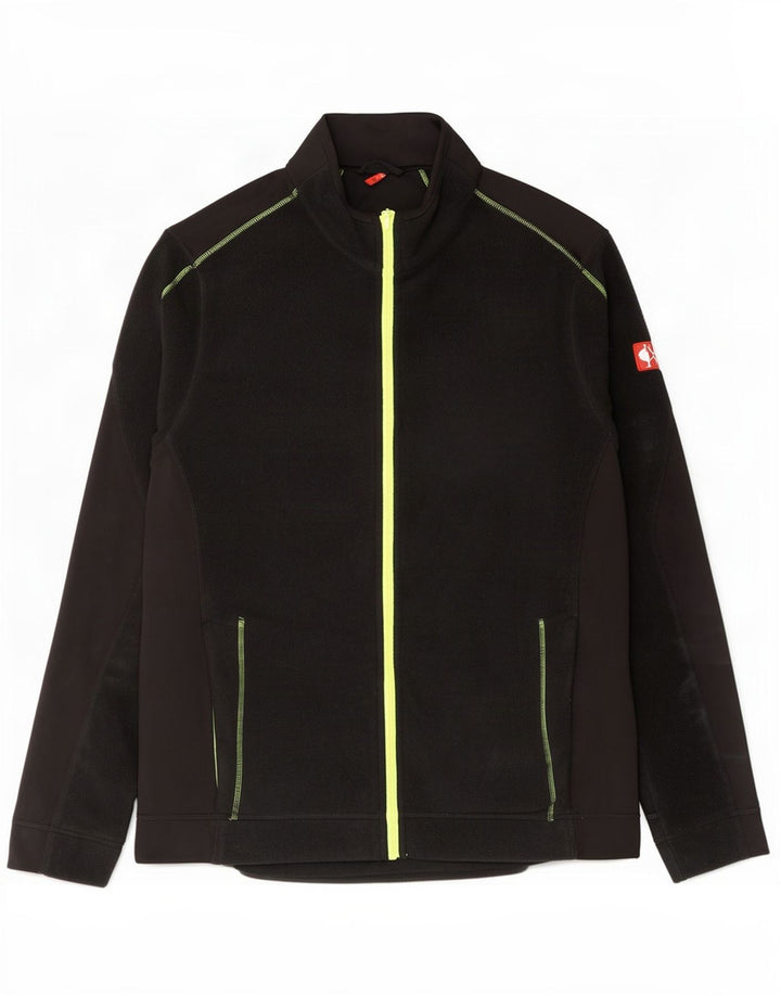 Jaqueta de lã masculina Engelbert Strauss Reino Unido 42 XL Poliéster preto