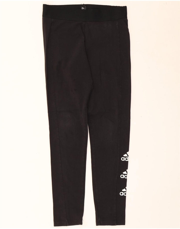 Leggings Adidas Feminino UK 12/14 Médio Preto