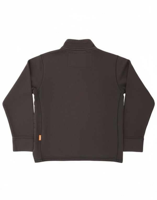 Superdry moletom masculino com gola com botão gráfico jumper XL algodão preto