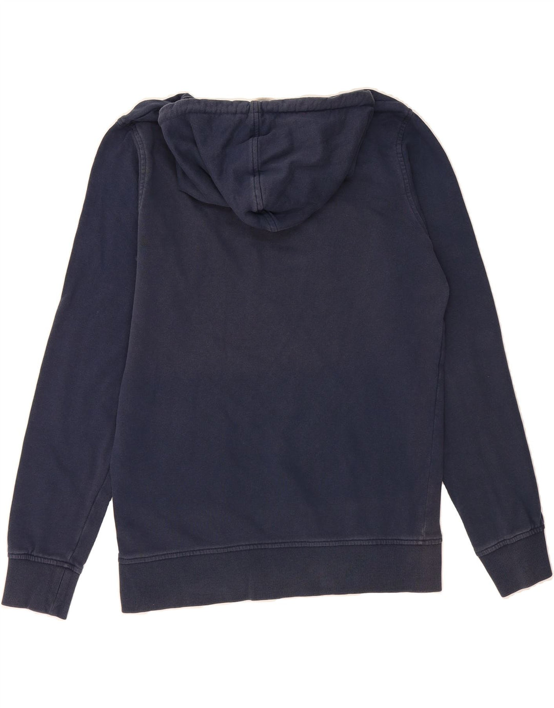 JACK & JONES Mens Graphic Hoodie Jumper Medium Navy Blue Cotton Vintage Jack & Jones and Second-Hand Jack & Jones from Messina Hembry 