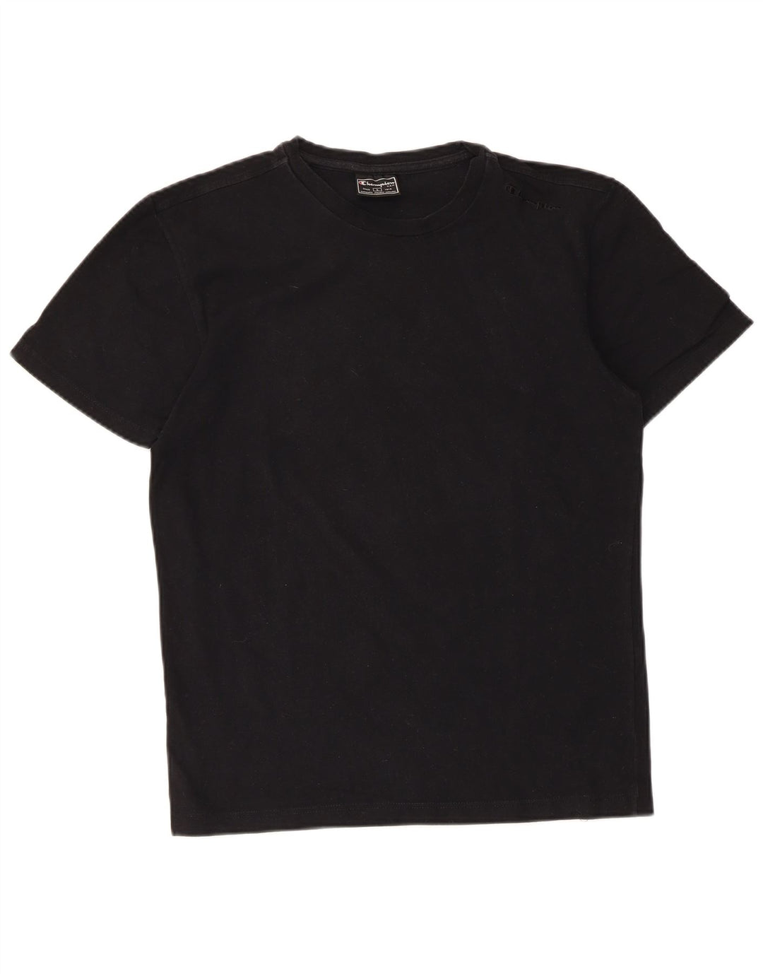 Camiseta masculina Champion grande algodão preto