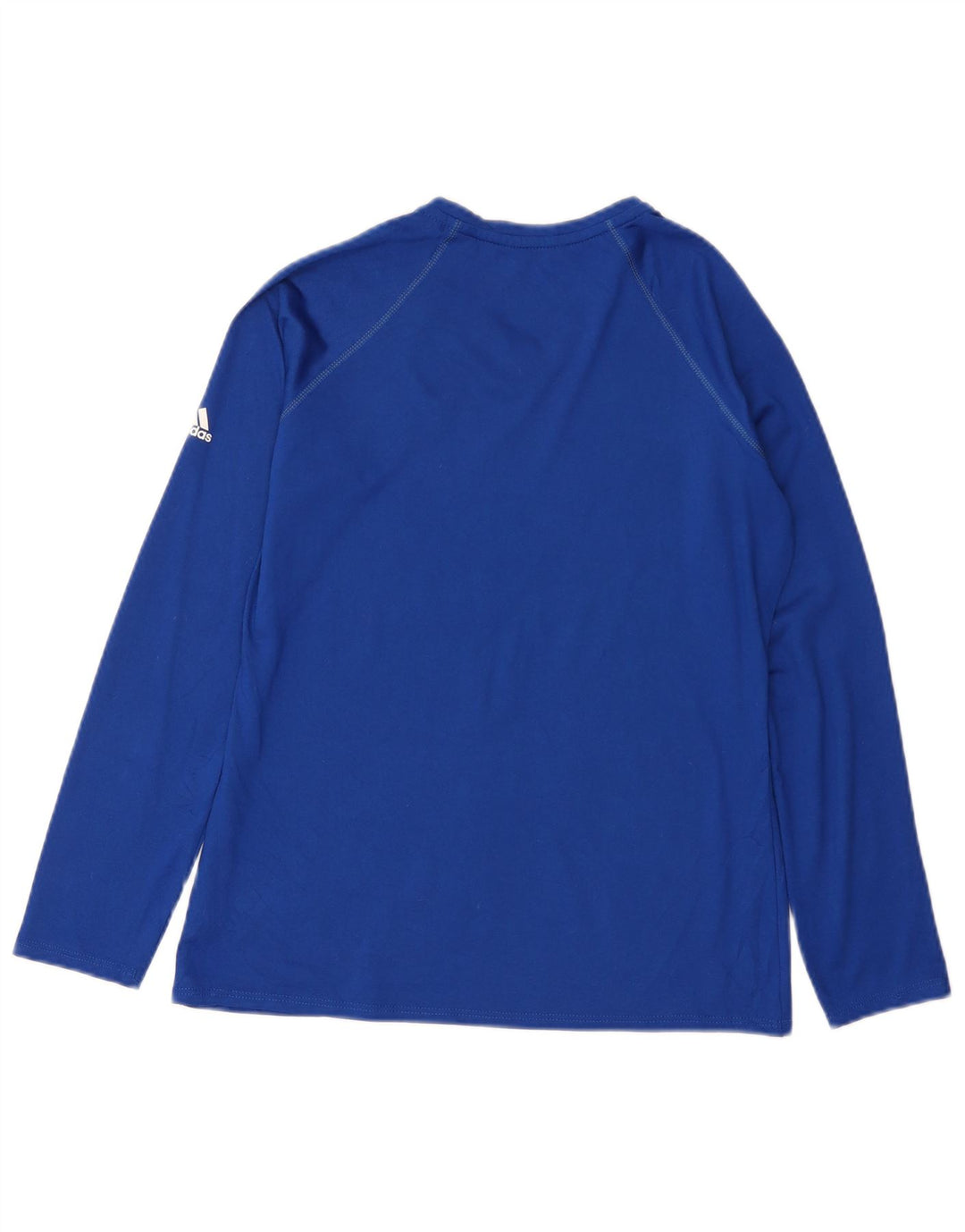 Top Adidas Menino Climalite Graphic Manga Comprida 13-14 Anos Médio Azul