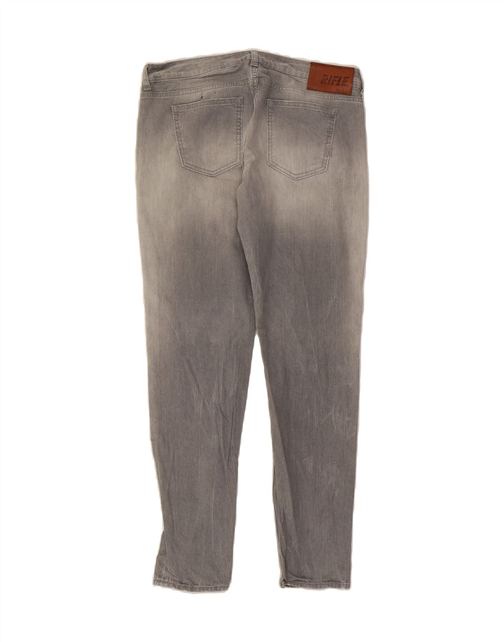 RIFLE Womens Skinny Jeans W31 L30 Grey Cotton Vintage Rifle and Second-Hand Rifle from Messina Hembry 