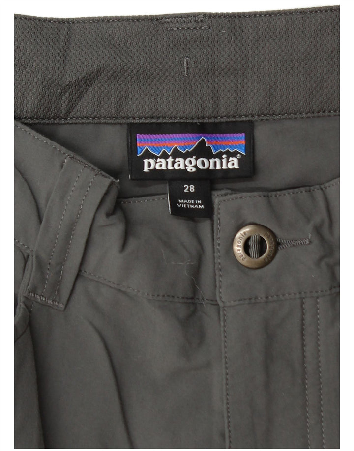 Shorts cargo masculino PATAGONIA W28 pequeno cinza nylon