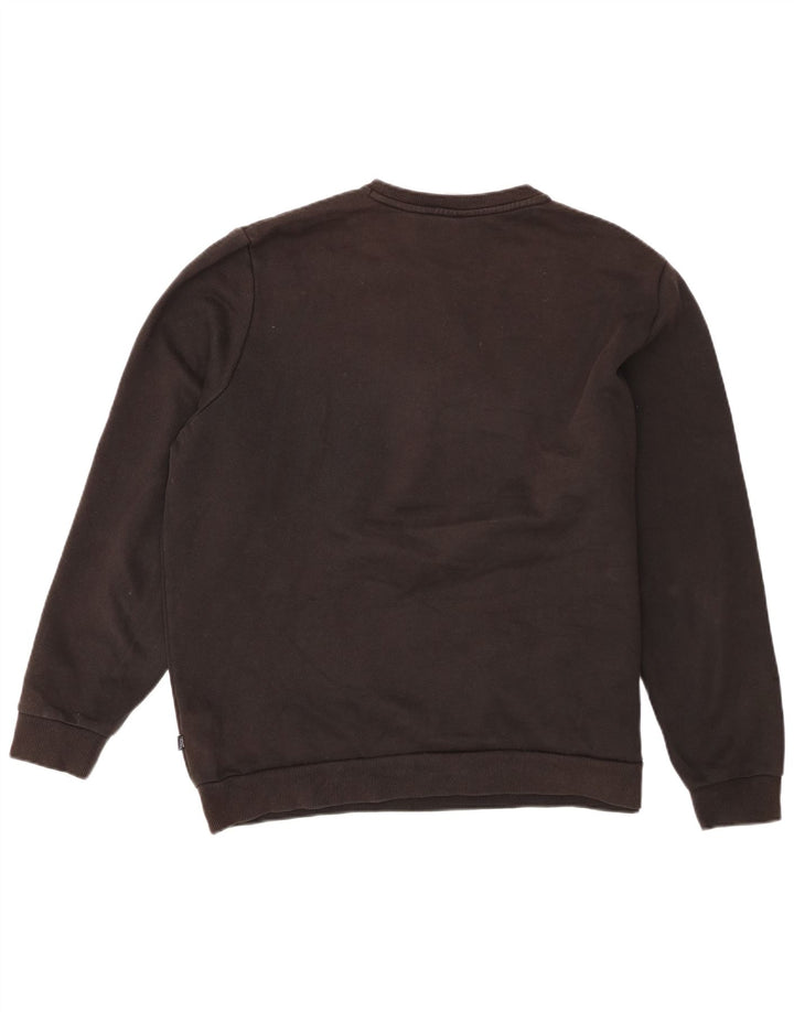Puma Mens Graphic Moletom Jumper XL Algodão Preto