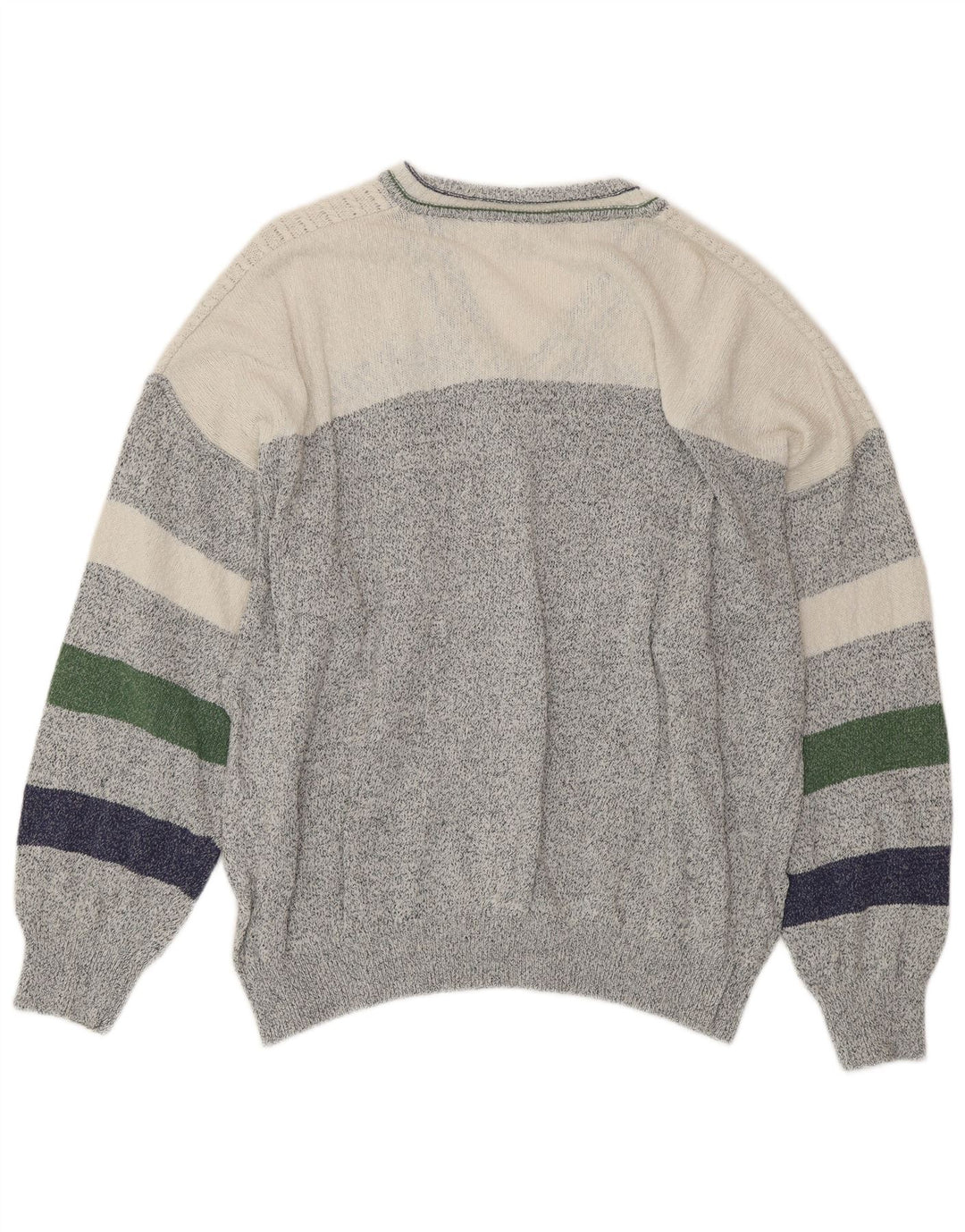 Suéter masculino MONELLO com decote em V XL multicolorido geométrico