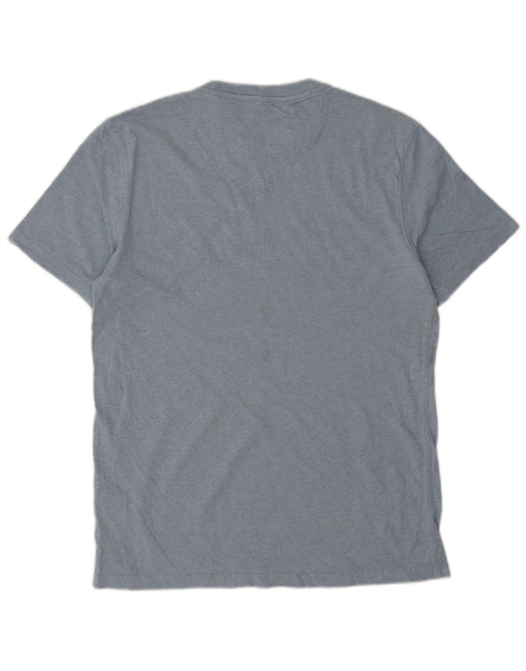 Camiseta masculina Fat Face Top de algodão azul médio