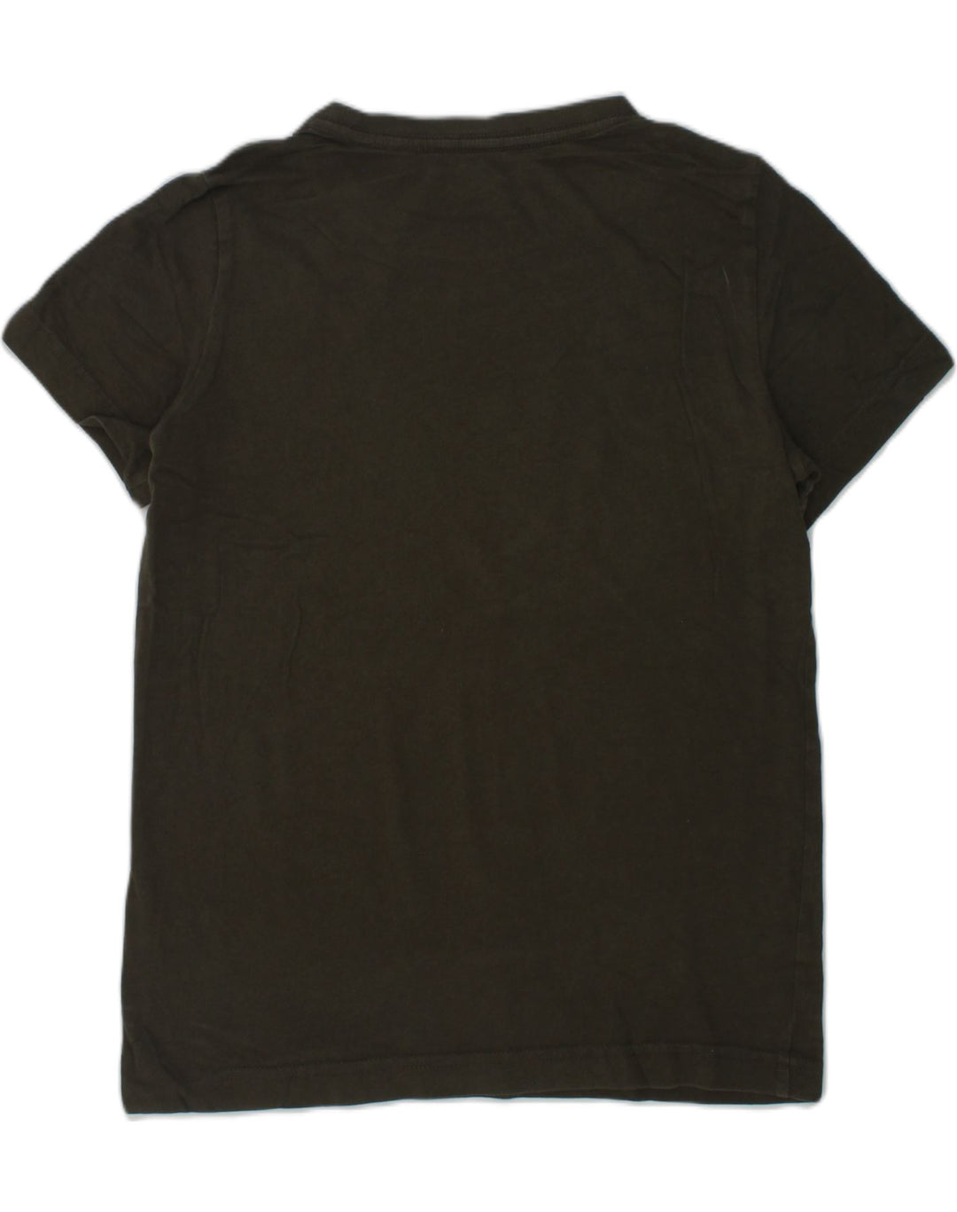 PUMA Boys Graphic T-Shirt Top 9-10 Years Khaki | Vintage Puma | Thrift | Second-Hand Puma | Used Clothing | Messina Hembry 