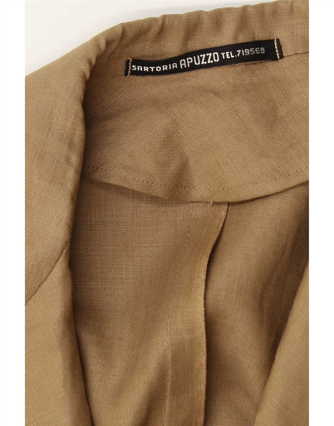 Jaqueta Blazer Masculina Vintage com 3 Botões Reino Unido 38 Bege Médio