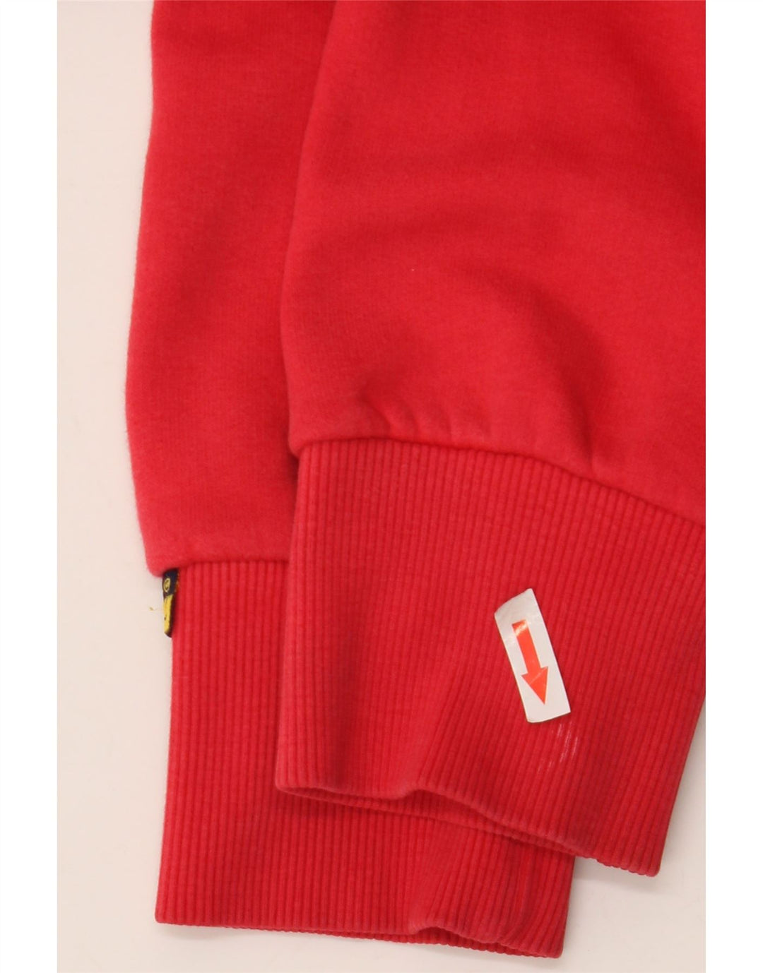 Suéter com capuz gráfico masculino Superdry grande vermelho