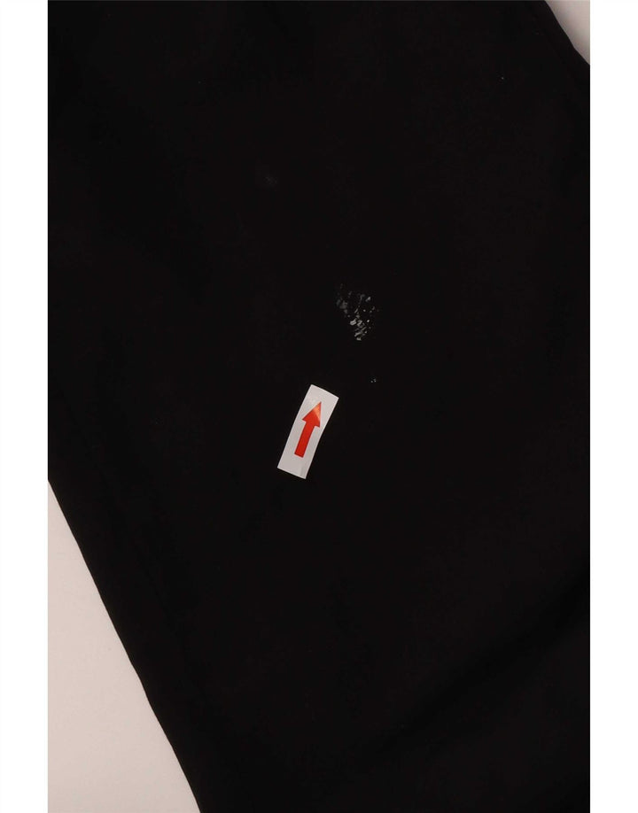 Adidas Mens Treino Calças Joggers Pequeno Poliéster Preto