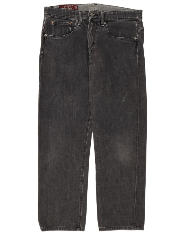 Marlboro Classics Mens Jeans Soltos W31 L28 Algodão Cinza