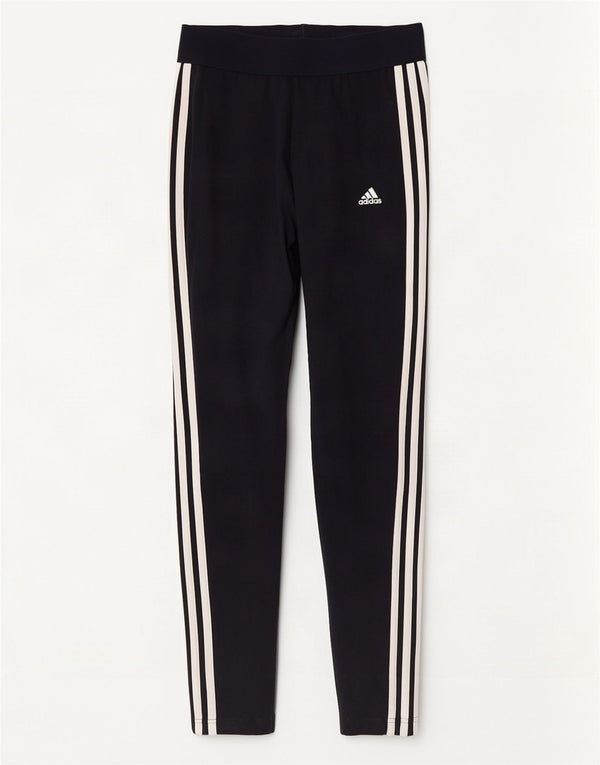 Leggings Adidas Mulher UK 16/18 Grande Azul Marinho