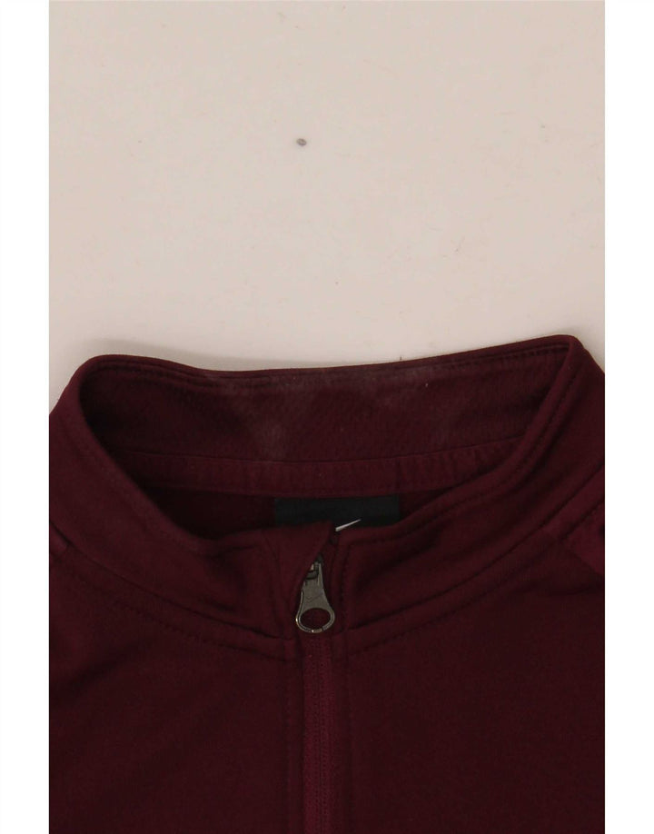 Nike Boys Dri Fit Graphic Pullover Treino Top 12-13 Anos Grande Borgonha