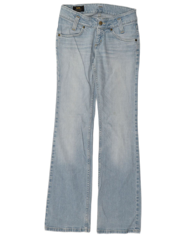Lee Womens Leola Bootcut Jeans W28 L32 Azul Algodão
