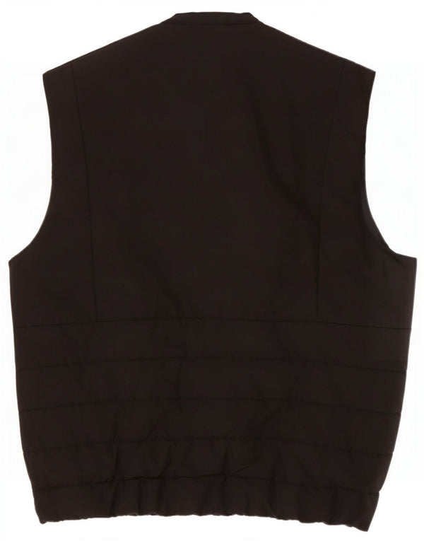 Colete acolchoado masculino Michael Kors UK 38 poliéster preto médio