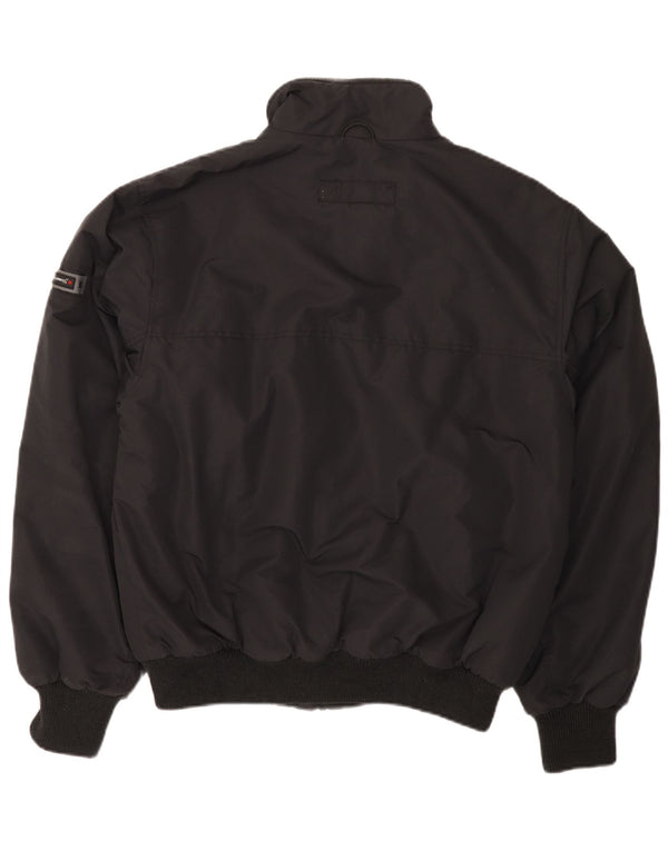 Jaqueta bomber masculina Canadiens UK 42 XL preto nylon
