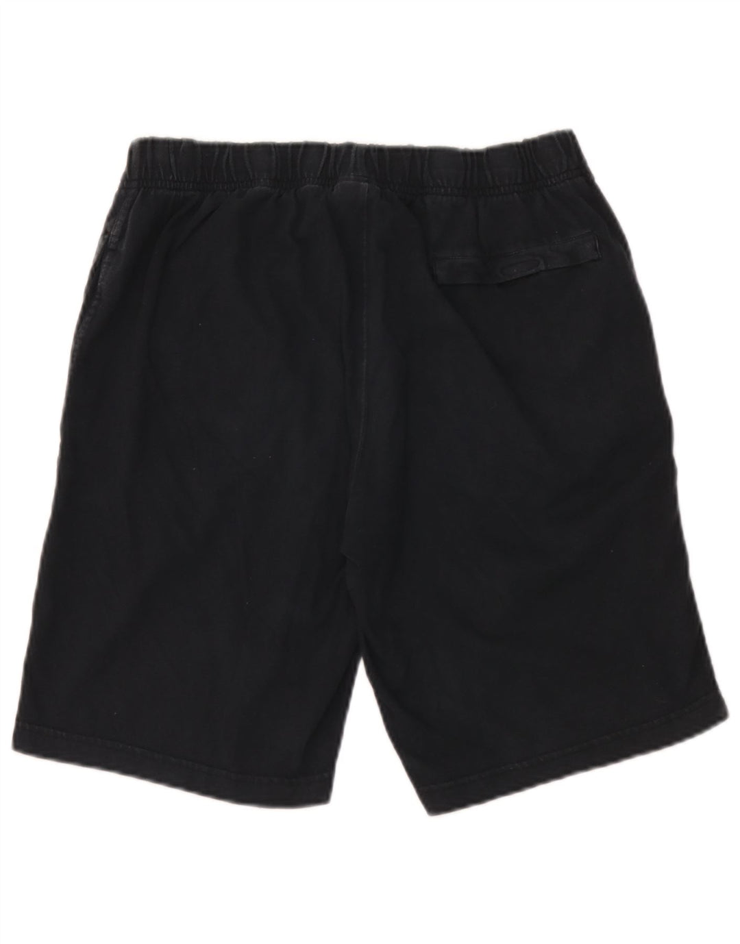 Shorts esportivos femininos Nike grandes de algodão preto