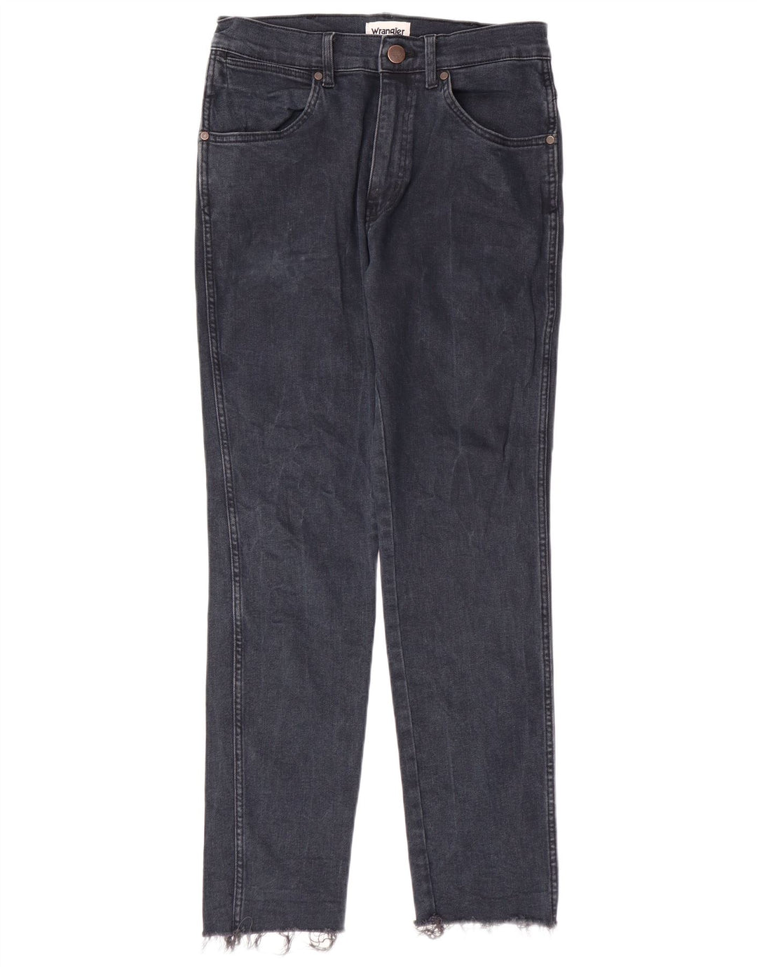 WRANGLER Masculino River Slim Jeans W29 L29 Azul Marinho Algodão