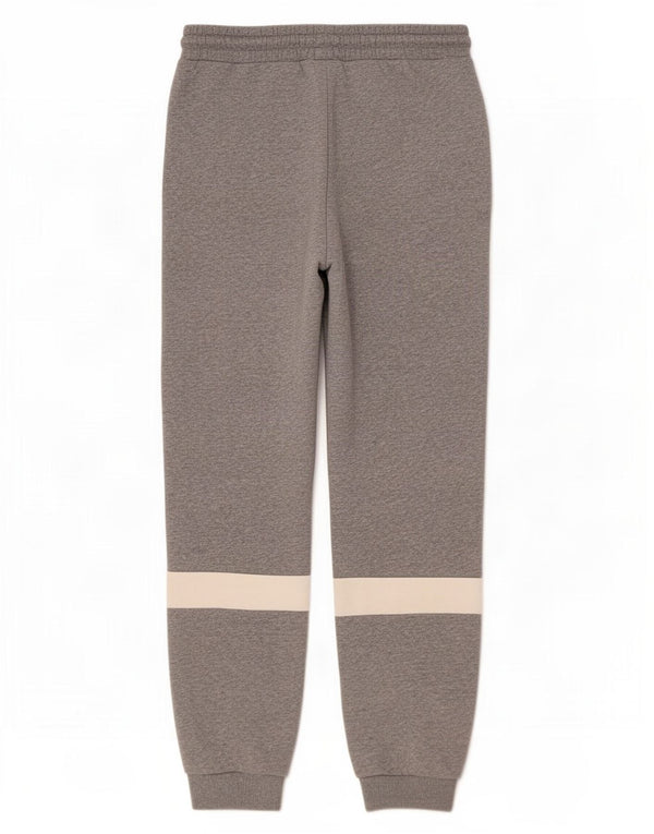 Calça de treino masculina Fila Graphic Joggers pequeno cinza colorblock algodão