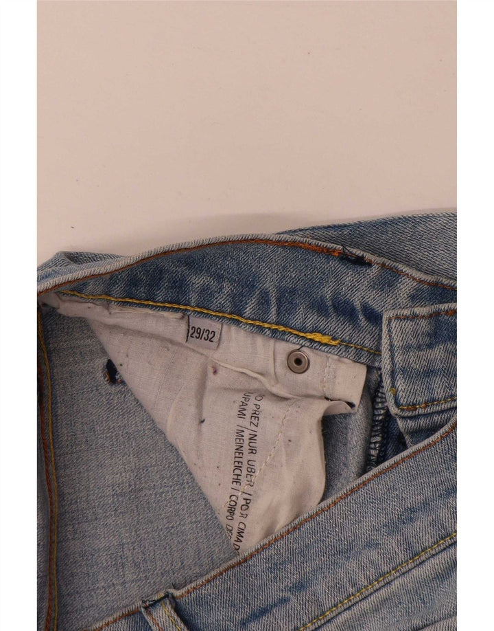 Jeans skinny feminino barato segunda-feira W29 L32 azul