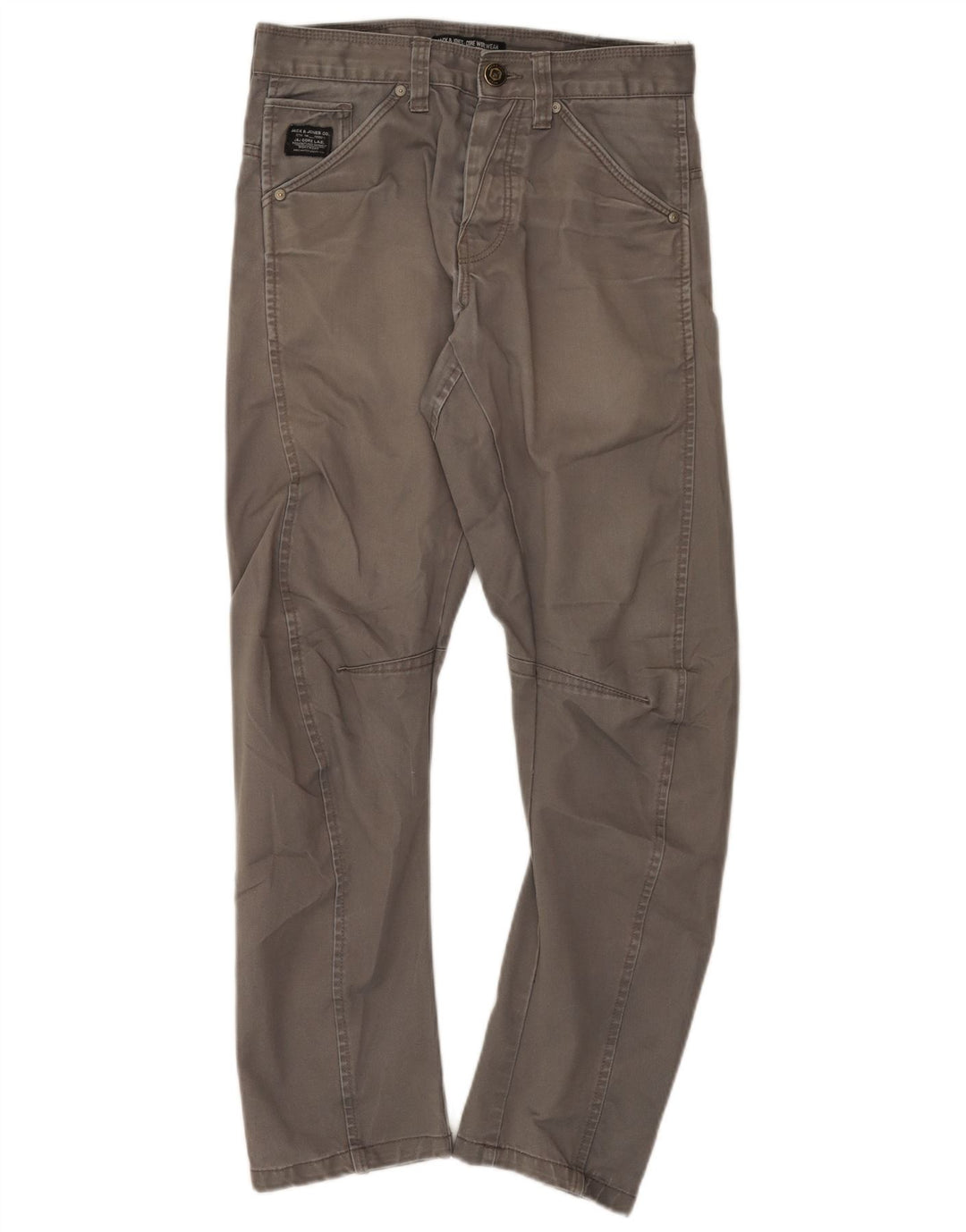 Calças masculinas Jack & Jones Banana W28 L28 cinza
