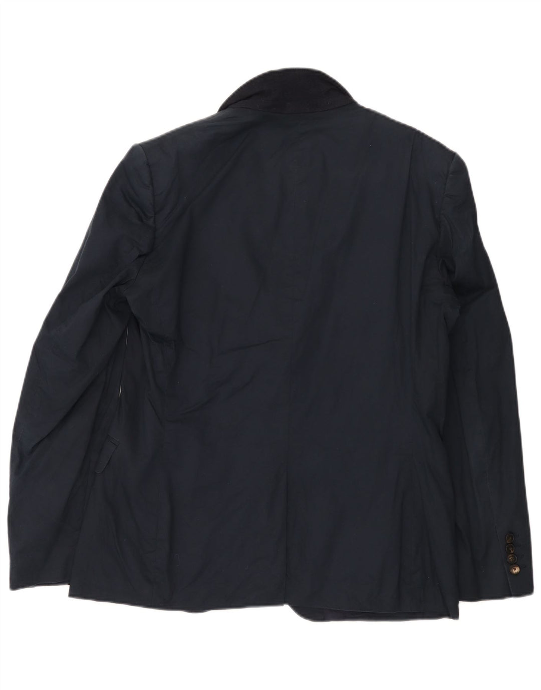 Jaqueta Blazer Masculina Reiss com 2 Botões Reino Unido 42 XL Azul Marinho Algodão