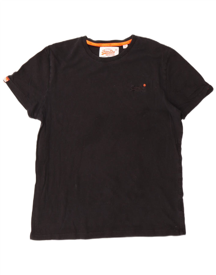 Camiseta masculina Superdry Top XL algodão preto