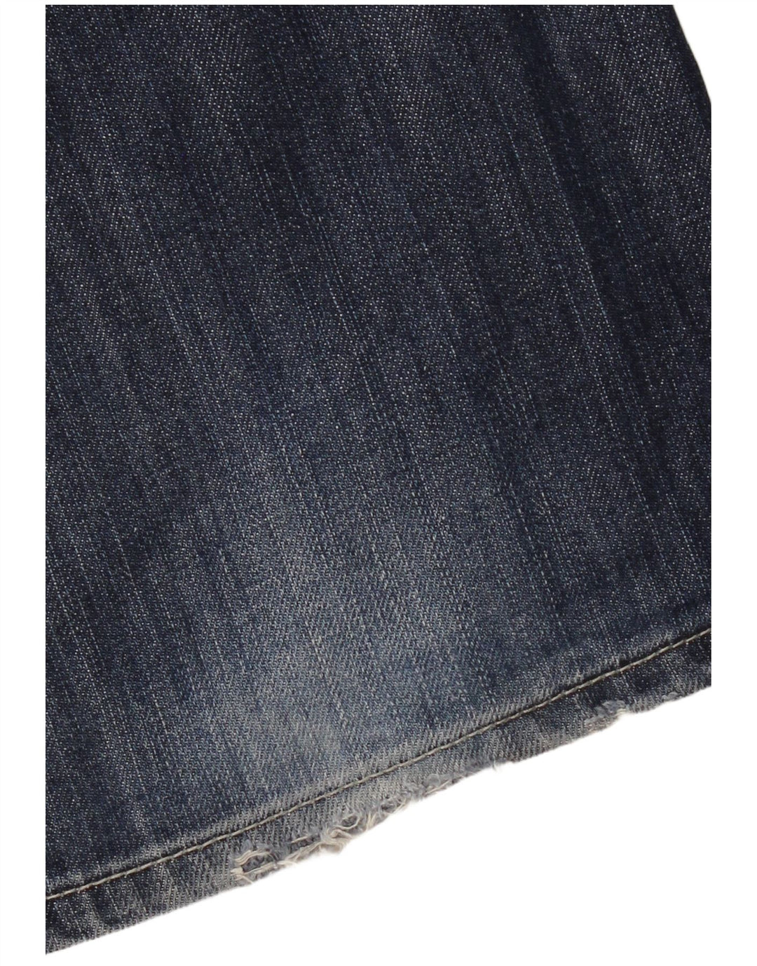 Mustang feminino bootcut jeans W35 L32 algodão azul marinho