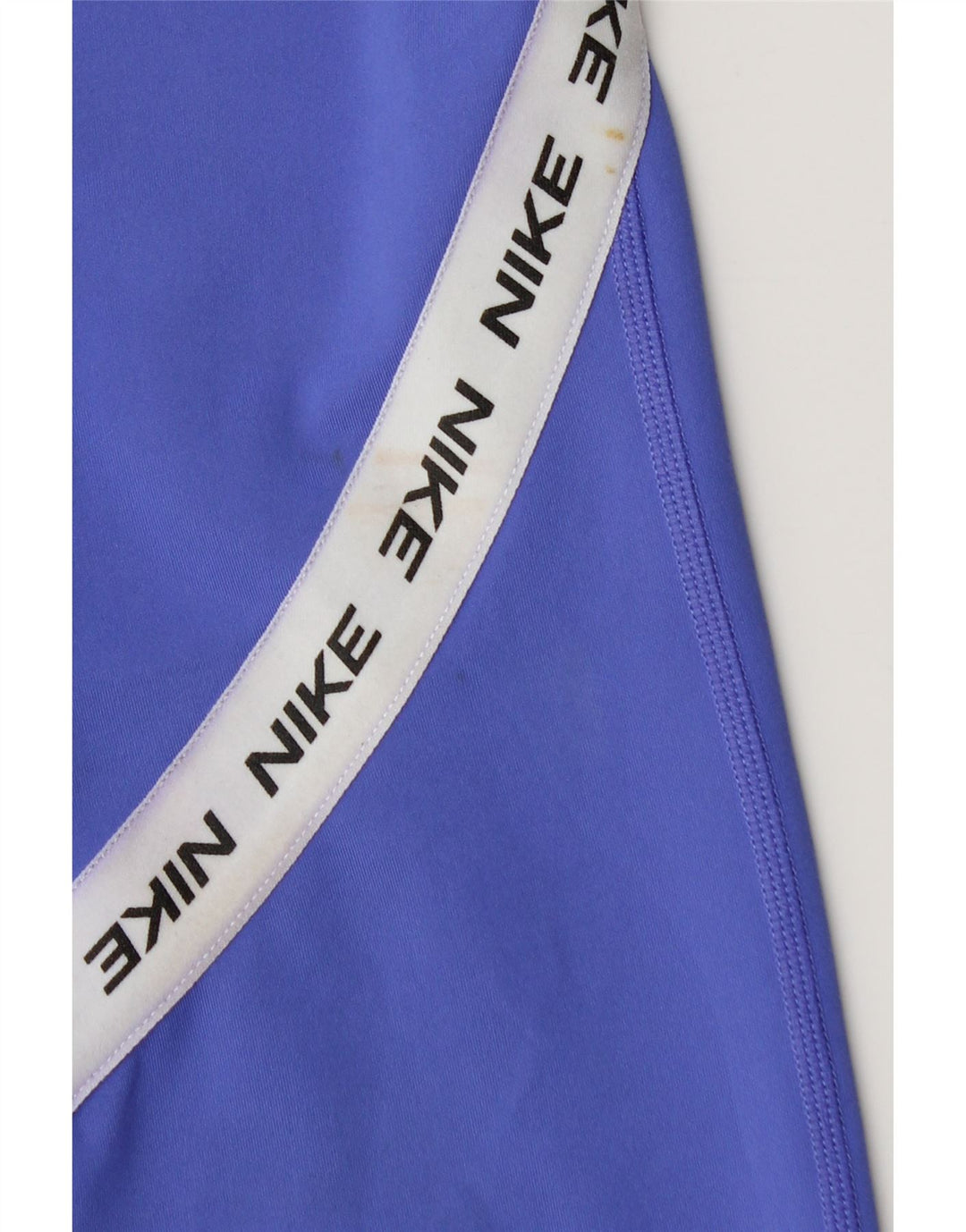 Nike Womens Graphic Capri Leggings UK 8 Pequeno Azul Colorblock Poliéster