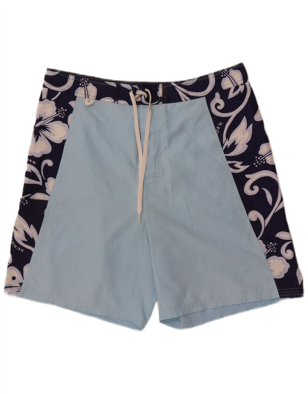 Shorts de natação masculino Sundek XL azul floral poliéster