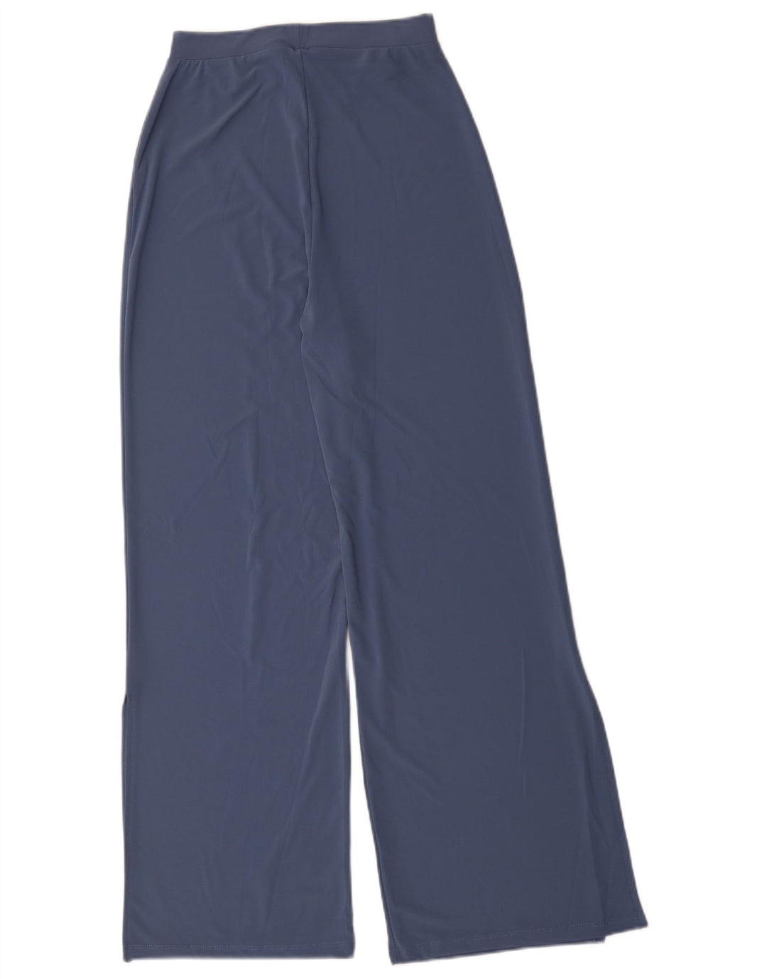 Calça de treino feminina Zara cintura alta UK 8 poliéster azul pequeno