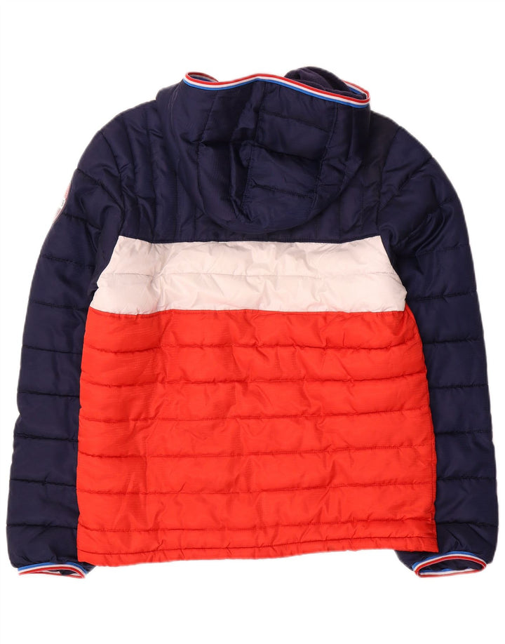 Jaqueta acolchoada com capuz Levi's Boys 15-16 anos Azul marinho Colourblock