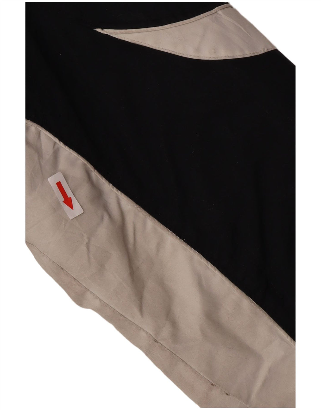 Jaqueta Columbia Feminina Oversized Acolchoada Reino Unido 10 Pequeno Bloco Colorido Azul Marinho