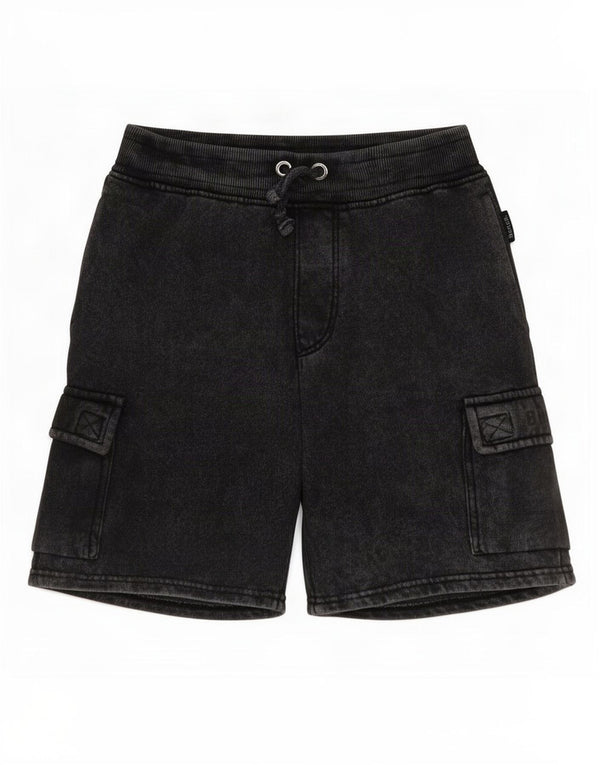 Bench Boys Cargo Shorts 11-12 Anos W26 Algodão Cinza