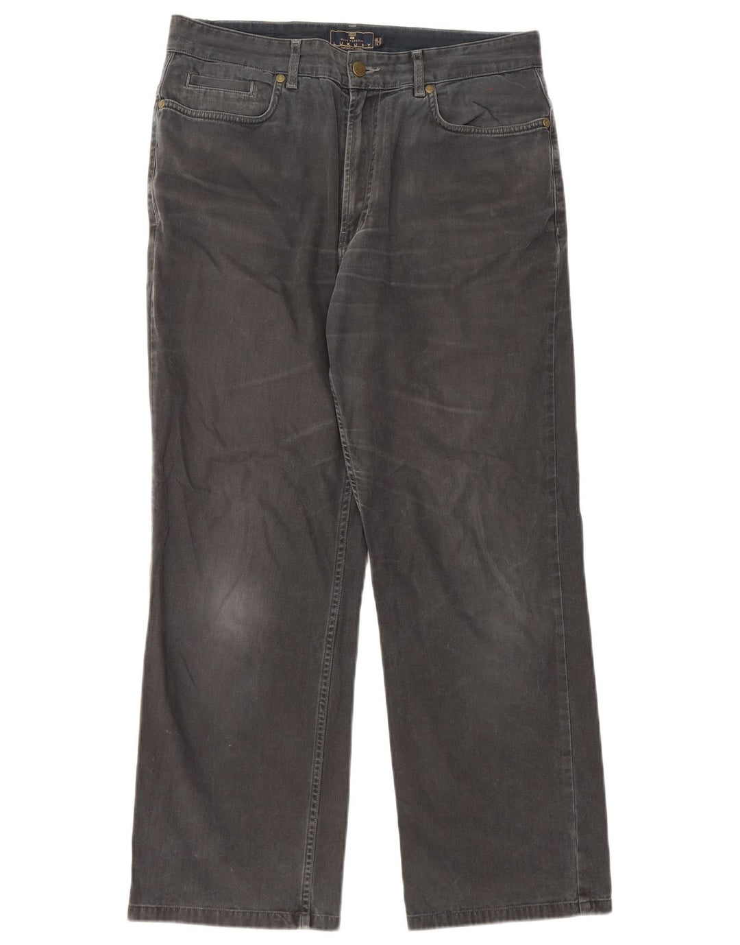 Jeans Marks & Spencer masculino Blue Harbor Straight W34 L29 algodão preto