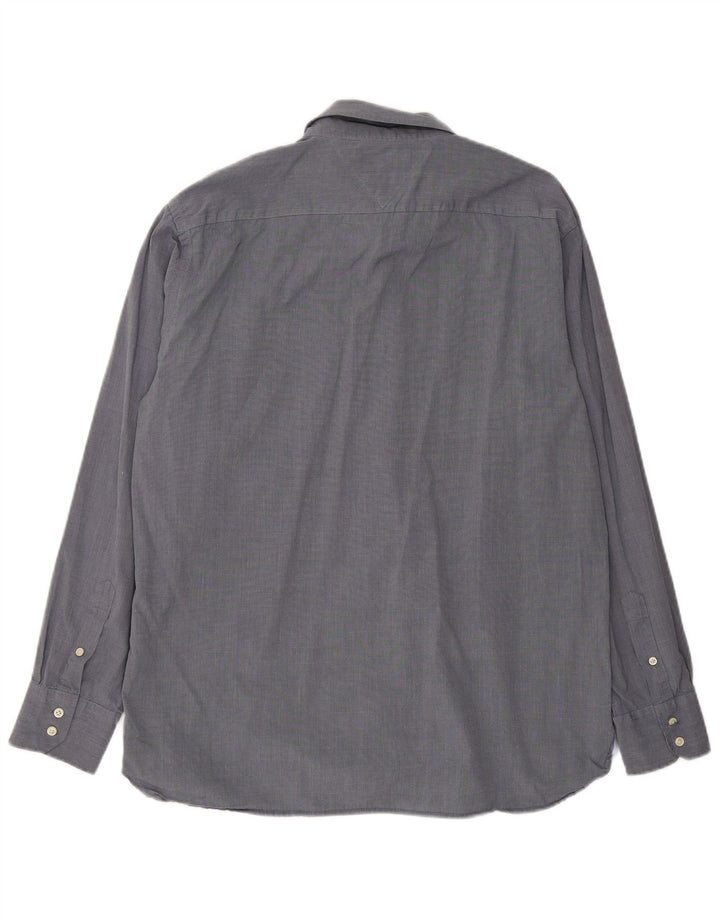 Camisa masculina TOMMY HILFIGER XL azul marinho algodão