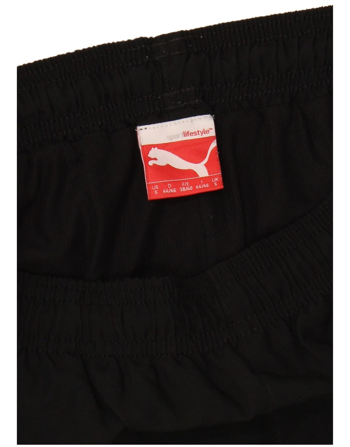 Calça de treino masculina PUMA pequena preta
