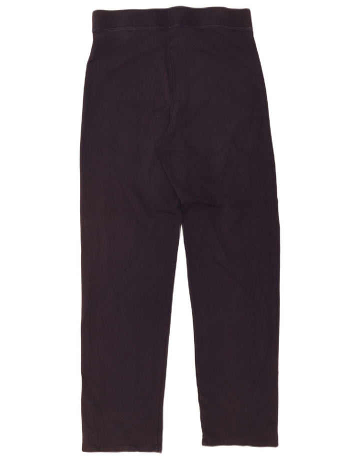 Leggings femininas Marks & Spencer Reino Unido 14 grande algodão azul marinho