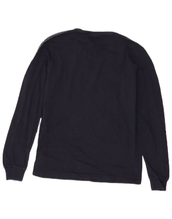 Champion Girls Graphic Top Manga Comprida 13-14 Anos XL Azul Marinho Algodão