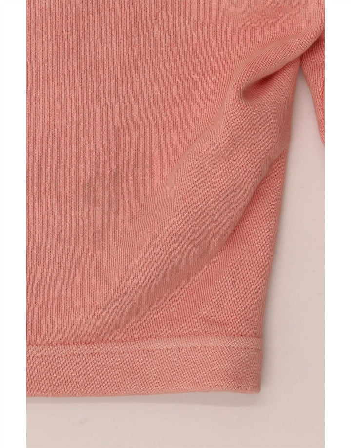 Shorts esportivos masculinos Reebok grande algodão rosa
