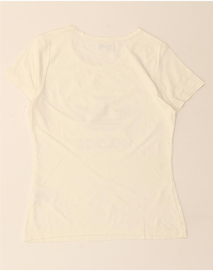 ADIDAS Camiseta Feminina Graphic Top IT 42 Médio Algodão Branco